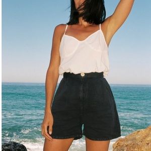 NWT Rudy Jude Adult Flax Shorts in Ink Size 1